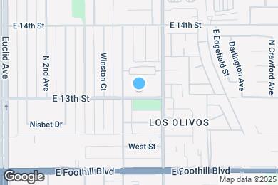 Map image of the property - Sunset Ridge Apartments