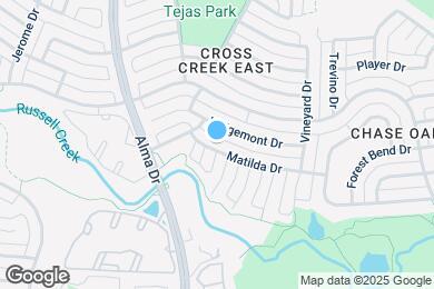 Map image of the property - 921 Matilda Dr