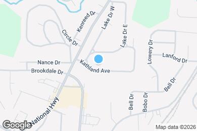 Map image of the property - 107 Kathland Ave