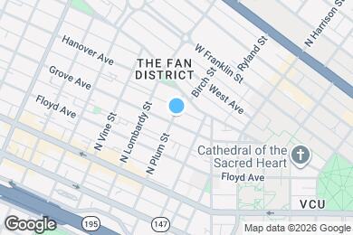 Map image of the property - 203 N Plum St