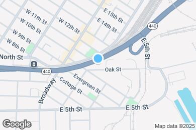 Map image of the property - 13 Oak St