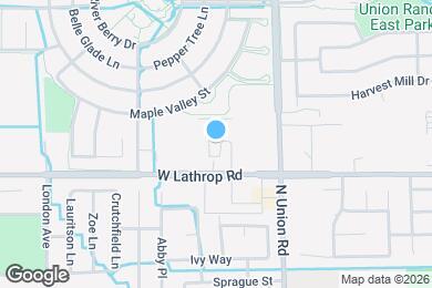 Map image of the property - 1279 W Lathrop Rd