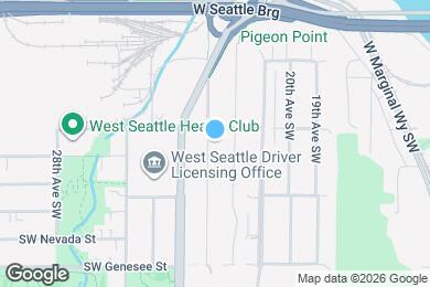 Map image of the property - 4012 23rd Ave SW