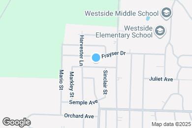 Map image of the property - 626 Burdette Ave