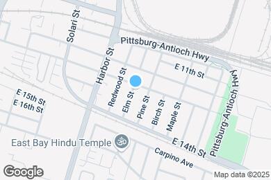 Map image of the property - 658 Central Ave