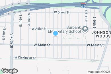 Map image of the property - 438 S 65th St