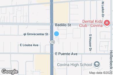 Map image of the property - Azusa Grande Apartments