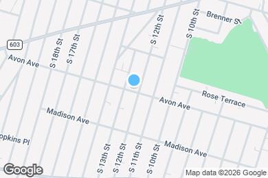 Map image of the property - 383-385-385 Avon Ave