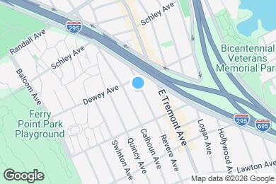 Map image of the property - REVERE AVENUE, BRONX