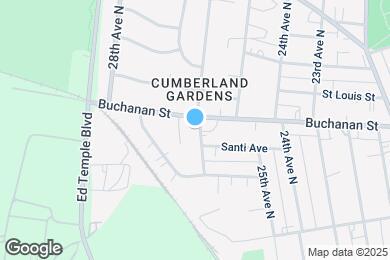 Map image of the property - 1725 26th Ave N
