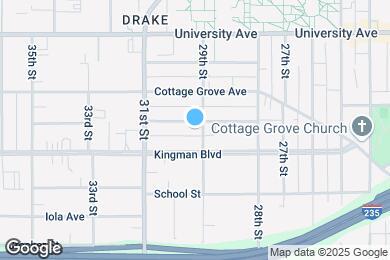 Map image of the property - 2906 Rutland Ave