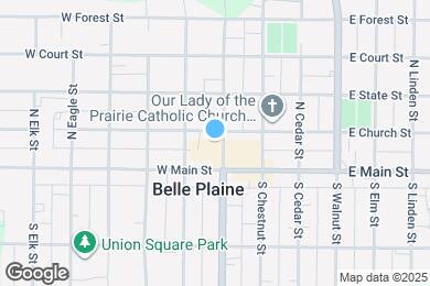 Map image of the property - 120 N Meridian St