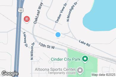 Map image of the property - 2415 Lake Ct