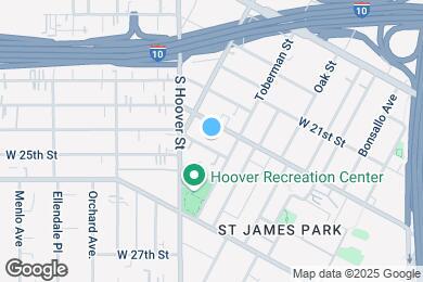 Map image of the property - 1023 W 24th St