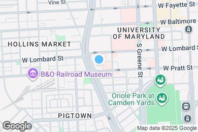 Map image of the property - 121 S Fremont Ave