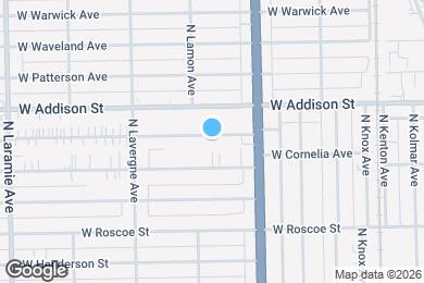 Map image of the property - 4849 W Eddy St