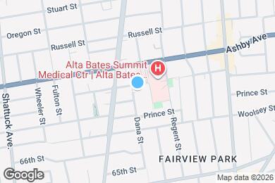 Map image of the property - 3009 Dana St