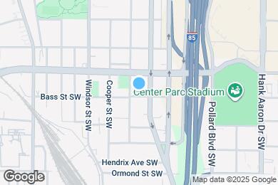 Map image of the property - 223 Bass St SW