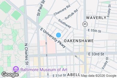 Map image of the property - Guilford Apartments