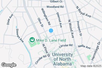 Map image of the property - 310 W Hawthorne St