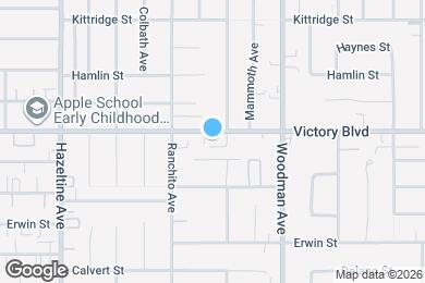 Map image of the property - 13820 Victory Blvd