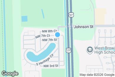 Map image of the property - 21501 NW 7th St