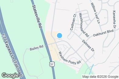 Map image of the property - 9661 Bailey Rd
