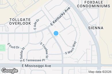Map image of the property - 964 S Uravan St