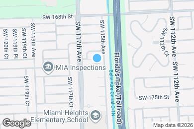Map image of the property - 11515 SW 172nd Ter