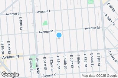 Map image of the property - 1549 E 53rd St