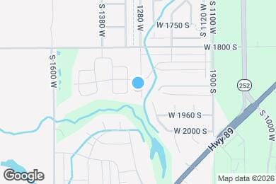 Map image of the property - 1919 S 1280 W