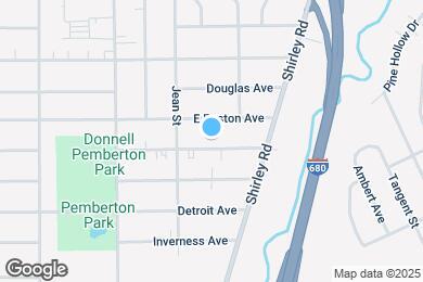 Map image of the property - 1340 Aberdeen Ave