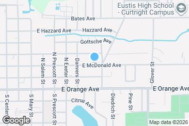 Map image of the property - 1147 E McDonald Ave