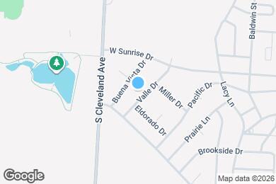 Map image of the property - 518 Valle Dr