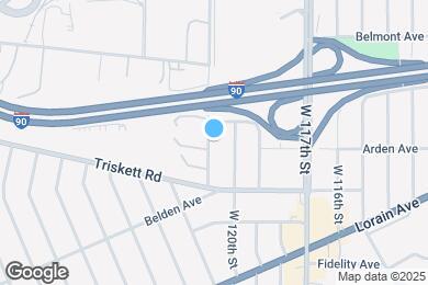 Map image of the property - 3211 W 121st St