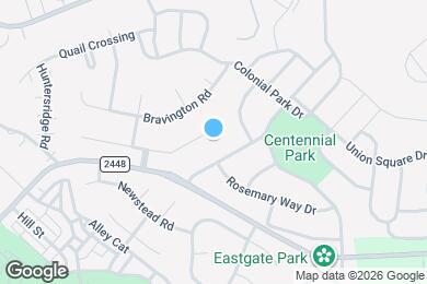 Map image of the property - 12728 Cumberland Crest Dr