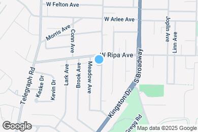 Map image of the property - 9919 Clyde Ave