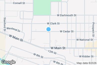 Map image of the property - 122 Walnut St