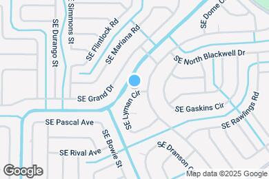 Map image of the property - 2509 SE Lyman Cir
