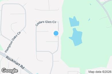 Map image of the property - 64 Cedars Glen Cir