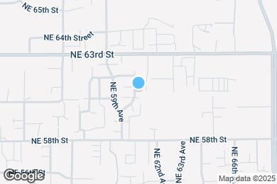 Map image of the property - 6007 NE 60th Ave