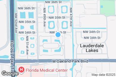 Map image of the property - 3321 NW 47th Ter