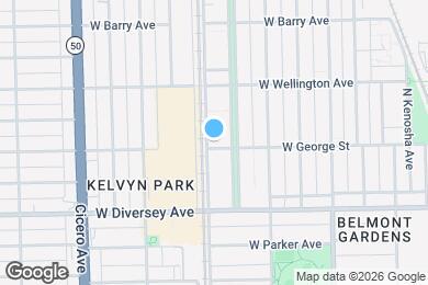 Map image of the property - 4554 W George St