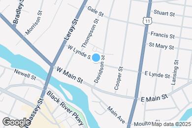 Map image of the property - 307 W Lynde St