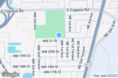 Map image of the property - 111 NW 21 St