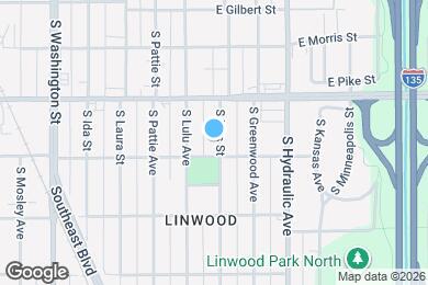Map image of the property - 1247 S Ellis St
