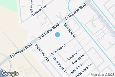 Map image of the property - 260 El Dorado Blvd