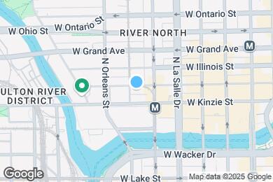 Map image of the property - 223 W Hubbard St