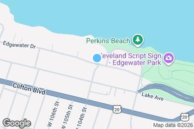 Map image of the property - 11850 Edgewater Dr