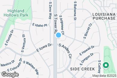 Map image of the property - 1497 S Andes Way